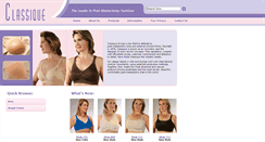 Desktop Screenshot of classique1.com
